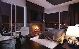 Kitchen in 3 BHK Apartment at Mahindra Luminare, Sector 59 – for Sale