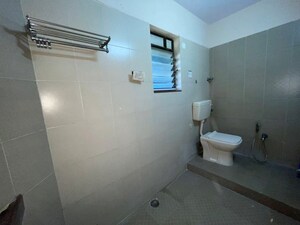 Bathroom in 3 BHK Apartment at Godrej Platinum Mumbai, Vikhroli East – for Rent