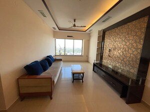 Living Room in 3 BHK Apartment at Godrej Platinum Mumbai, Vikhroli East – for Rent