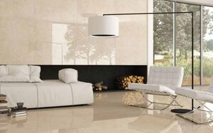 Living Room in 3.5 BHK Apartment at Godrej Meridien, Sector 106 – for Sale