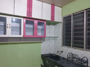 Kitchen in 1 BHK Apartment at Dhanlaxmi Park, Kothrud – for Rent