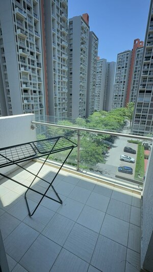 Balcony in 2 BHK Apartment at Lodha Belmondo, Gahunje – for Rent