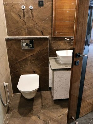 Bathroom in 4 BHK Apartment at Tulip Ivory, Sector 70 – for Sale