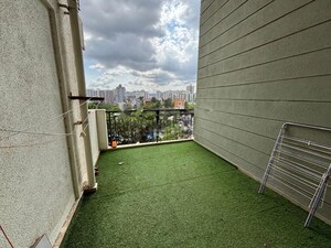 Balcony in 2 BHK Apartment at Five Star Royal Glory, Wakad – for Rent