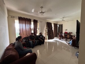 Living Room in 2 BHK Apartment at Five Star Royal Glory, Wakad – for Rent