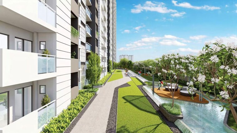 Balcony, tulip-yellow 3 Bedroom 1704 Sq.Ft. Apartment In Sector 69 Gurgaon 10320768
