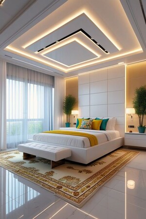 Bedroom in 4 BHK Villa at Aratt Amora Park View, Lingapura – for Sale