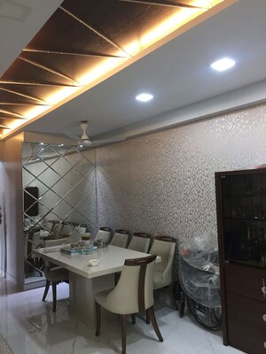 Dining area in 2 BHK Apartment at Zears Shiv Asthan Heights, Bandra West – for Rent