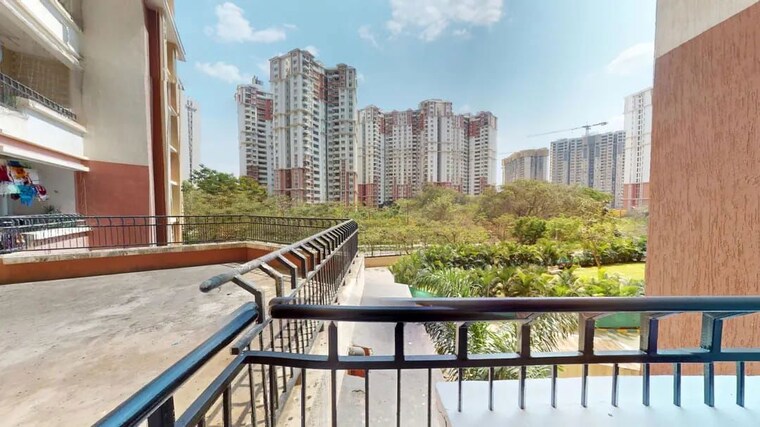 Balcony, prestige-lakeside-habitat 2 Bedroom 1216 Sq.Ft. Apartment In Varthur Bangalore 10320836