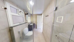 Bathroom in 2 BHK Apartment at Prestige Lakeside Habitat, Varthur – for Sale