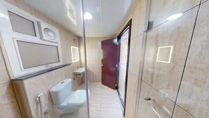 Bathroom in 2 BHK Apartment at Prestige Lakeside Habitat, Varthur – for Sale