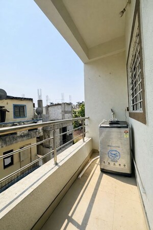 Balcony in 1 BHK Apartment at Wadgaon Sheri – for Rent