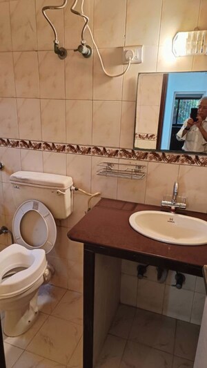 Bathroom in 2 BHK Apartment at Sonata Apartments Bandra West, Bandra West – for Rent