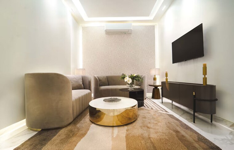 Living Room, smart-world-orchard 3 Bedroom 1630 Sq.Ft. Apartment In Sector 61 Gurgaon 10320853