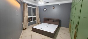 Bedroom in 2 BHK Apartment at Bhartiya Nikoo Homes Phase 2, Thanisandra Main Road – for Rent