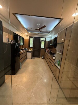 Kitchen in 3 BHK Builder Floor at Saket – for Rent