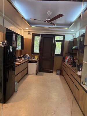 Kitchen in 3 BHK Builder Floor at Saket – for Rent