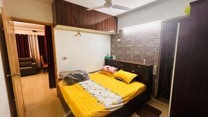 Bedroom in 2 BHK Apartment at Goyal And Co Orchid Woods, Hennur – for Rent