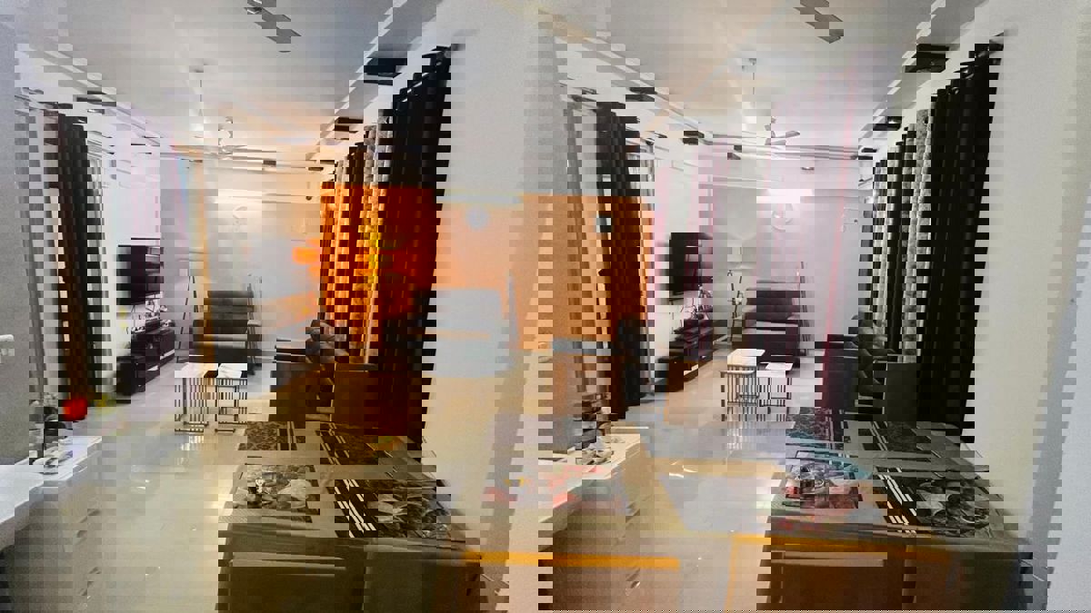 2 BHK + Pooja Room 1200 Sq.Ft. Apartment in Goyal And Co Orchid Woods