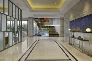 Building Lobby in 3 BHK Apartment at Puri The Aravallis, Sector 61 – for Sale