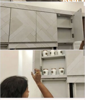 Kitchen in 1 BHK Apartment at Kabra Aurum, Goregaon West – for Rent