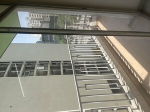 Balcony in 3 BHK Apartment at Proview Officer City 2, Raj Nagar Extension – for Rent