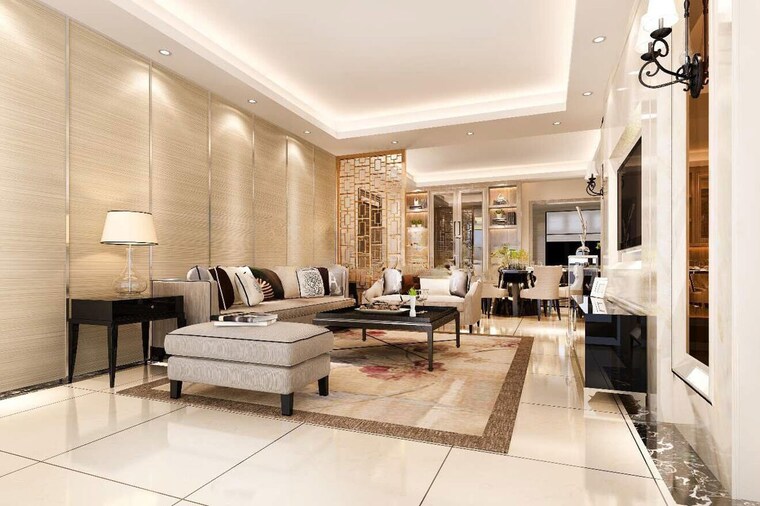 Living Room, godrej-aristocrat 3 Bedroom 2514 Sq.Ft. Apartment In Sector 49 Gurgaon 10320970