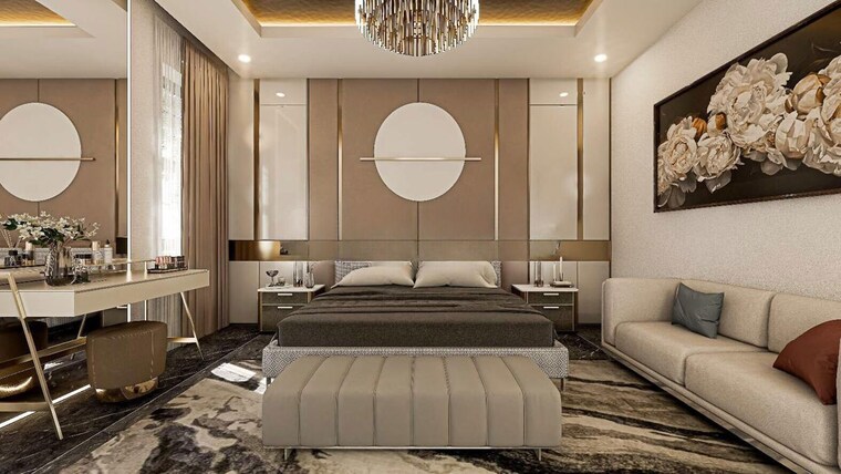 Living Room, godrej-aristocrat 3 Bedroom 2514 Sq.Ft. Apartment In Sector 49 Gurgaon 10320970