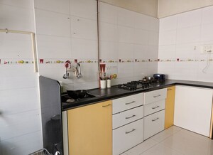 Kitchen in 2 BHK Apartment at Amit Sapphire Park, Balewadi – for Rent