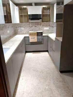 Kitchen in 4 BHK Builder Floor at Panchsheel Enclave – for Rent