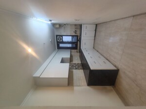 Staircase in 3 BHK Builder Floor at Malviya Nagar – for Rent