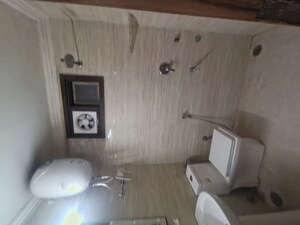 Bathroom in 3 BHK Builder Floor at Malviya Nagar – for Rent