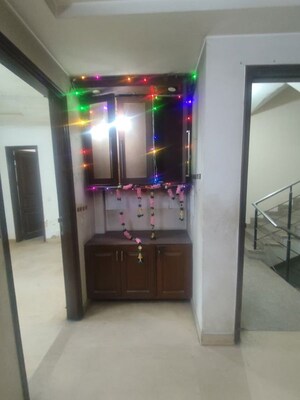 Building Lobby in 3 BHK Apartment at Malviya Nagar – for Sale