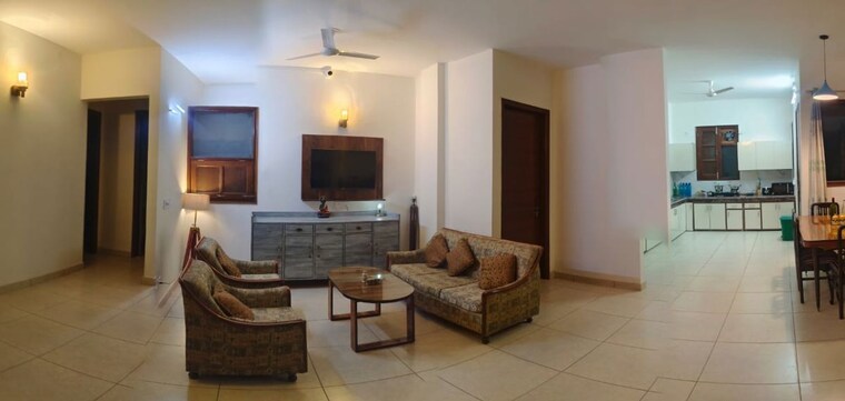 Living Room, gmada-eco-city 6+ Bedroom 2700 Sq.Ft. Builder Floor In North Mullanpur Chandigarh 10320962