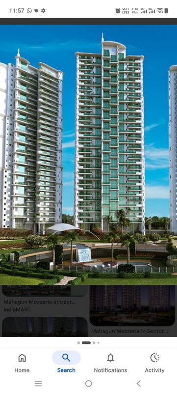 4 BHK + Servant Room Penthouse For Rent in Mahagun Mezzaria