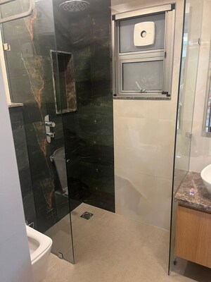 Bathroom in 3 BHK Builder Floor at Greater Kailash I – for Rent