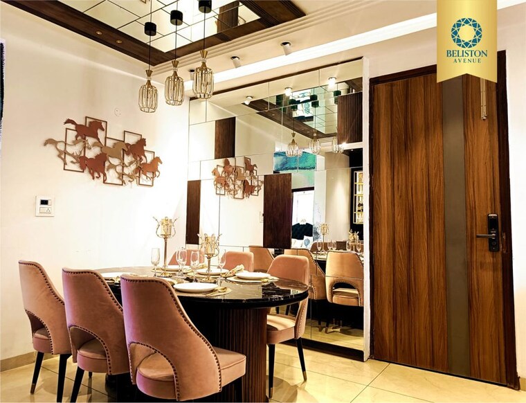Kitchen, gvt-beliston-avenue 4 Bedroom 2281 Sq.Ft. Apartment In Dhakoli Zirakpur 10321031