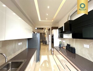 Kitchen in 4 BHK Apartment at GVT Beliston Avenue, Dhakoli – for Sale
