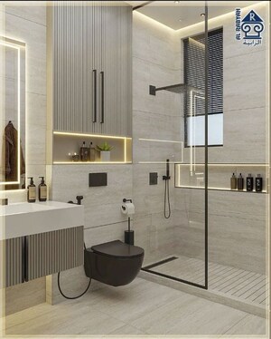 Bathroom in 2.5 BHK Villa at Aratt Amora Park View, Lingapura – for Sale