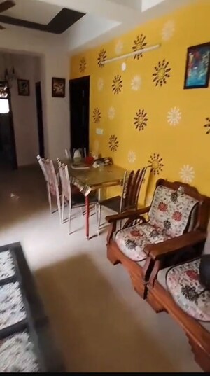 Living Room in 2.5 BHK Apartment at Ajnara Integrity, Raj Nagar Extension – for Rent