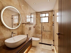 Bathroom in 4 BHK Apartment at Panaji – for Sale