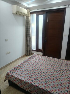 Bedroom in 3 BHK Builder Floor at East Of Kailash – for Rent
