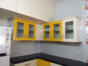 Kitchen in 3 BHK Apartment at Belvalkar Kalpak CHS, Dahanukar Colony – for Rent