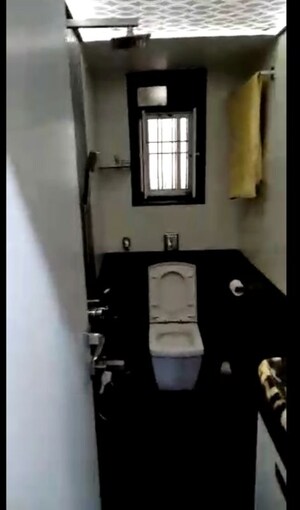 Bathroom in 2 BHK Apartment at Tulip CHS Bandra, Bandra West – for Rent