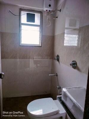 Bathroom in 1 BHK Apartment at Sushanku Avenue 36, Goregaon West – for Rent