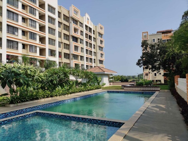 Swimming Pool, mapusa 2 Bedroom 1000 Sq.Ft. Apartment In Mapusa Goa 10321123