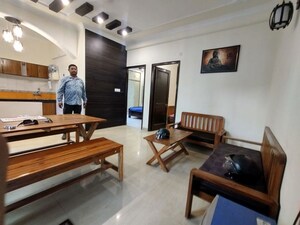 Living Room in 2 BHK Apartment at Gangotri Vihar – for Rent