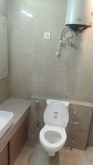 Bathroom in 2 BHK Apartment at Eldeco Live By The Greens, Sector 150 – for Rent