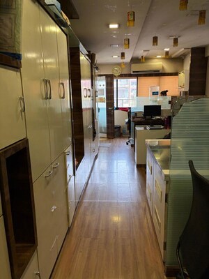 Kitchen in  Office Space at Shiv Center, Vashi Sector 17 – for Rent