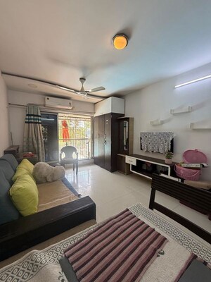 Living Room in 2 BHK Apartment at Amey CHS Andheri, Andheri West – for Rent